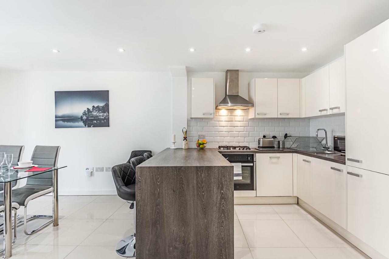 Modern Apartment Canary Wharf London Exterior foto