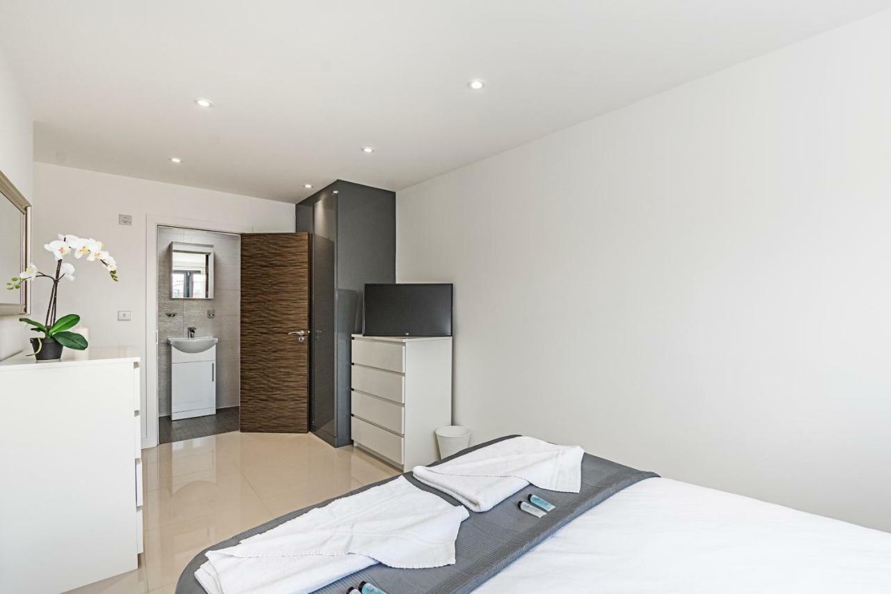 Modern Apartment Canary Wharf London Exterior foto